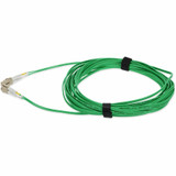 AddOn ADD-LC-LC-2M5OM4P-GN 2m LC to LC Green OM4 Duplex OFNP (Plenum-Rated) Fiber Patch Cable