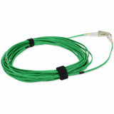 AddOn ADD-LC-LC-2M5OM4P-GN 2m LC to LC Green OM4 Duplex OFNP (Plenum-Rated) Fiber Patch Cable