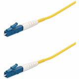 AddOn ADD-LC-LC-25MS9SMFP 25m LC to LC Yellow OS2 Simplex OFNP (Plenum-Rated) SMF Fiber Patch Cable