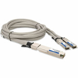 AddOn MCP7Y10-N002-AO Mellanox MCP7Y10-N002 Compatible TAA 800GBase-CU OSFP to 2xQSFP112 Direct Attach Cable (Passive Twinax - 2m)