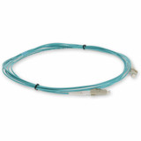 AddOn ADD-LC-LC-1-5MS5OM4 15m LC to LC Aqua OM4 Simplex OFNR (Riser-Rated) Fiber Patch Cable