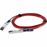 AddOn SFP-H10GB-CU3M-RD-AO SFP-H10GB-CU3M Compatible TAA Compliant 10GBase-CU SFP+ Red Direct Attach Cable (Passive Twinax - 3m)
