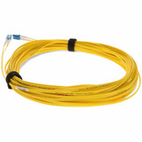 AddOn ADD-LC-LC-50M9SMF-TAA 50m LC to LC Yellow OS2 Duplex OFNR (Riser-Rated) TAA SMF Fiber Patch Cable