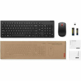 Lenovo 4X31N50720 Essential Wireless Combo Keyboard & Mouse Gen2 Black French Canadian 445