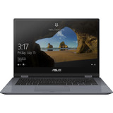 Asus VivoBook Flip 14 TP412 TP412FA-DB72T 14" Touchscreen Convertible Notebook - Intel Core i7 8th Gen i7-8565U - 8 GB - 512 GB SSD - Star Gray Metal