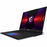 MSI Titan 18 HX A14V TITAN 18 HX A14VIG-494TAA 18" Gaming Notebook - Intel Core i9 14th Gen i9-14900HX - 128 GB - 4 TB SSD - Core Black