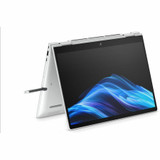 HP BE8V2UT#ABA EliteBook 8 Flip G1i 13.3" Touchscreen Convertible 2 in 1 Notebook - WUXGA - Intel Core Ultra 7 265U - vPro Technology - 16 GB - 512 GB SSD - English Keyboard - Glacier Silver