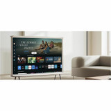 Samsung The Serif LS01D QN43LS01DAF 42.5" Smart LED-LCD TV - 4K UHDTV - High Dynamic Range (HDR) - Cloud White