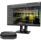 HP Z2 Mini G4 Workstation - 1 x Intel Core i7 8th Gen i7-8700 - 32 GB - Mini PC - Space Gray - Black Chrome Accent