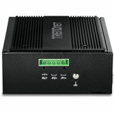 TRENDnet 10-Port Industrial Gigabit 400W PoE++ DIN-Rail Switch - TI-BG108 - 8 x Gigabit PoE++ Ports - 2 x Gigabit Shared Ports (RJ-45 / SFP) - 20Gbps - 400W - Lifetime Protection