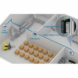 TRENDnet 9-Port Industrial 2.5G DIN-Rail Switch with 10G SFP+ Port - TI-G5091 - 8 x 2.5G Ports - 1 x 10G SFP+ Port - 60Gbos - NDAA TAA Compliant - Lifetime Protection