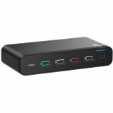 Belkin F1DN204KVMDCU-4 Universal DisplayPort Secure KVM - 4-Port Dual Head with CAC and USB-C