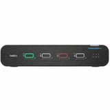Belkin F1DN204KVMDCU-4 Universal DisplayPort Secure KVM - 4-Port Dual Head with CAC and USB-C
