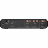 Belkin F1DN204KVMDCU-4 Universal DisplayPort Secure KVM - 4-Port Dual Head with CAC and USB-C
