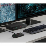 Belkin F1DN204KVM-D-4 Universal DisplayPort Secure KVM - 4-Port Dual Head without CAC