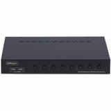 StarTech R8AD122-KVM-SWITCH 8-Port DisplayPort KVM Switch with 1U Rack Mount Kit - 4K 60Hz DP 1.2 - Push-Button & Hotkey Switching - TAA Compliant