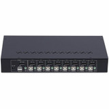 StarTech R8AD122-KVM-SWITCH 8-Port DisplayPort KVM Switch with 1U Rack Mount Kit - 4K 60Hz DP 1.2 - Push-Button & Hotkey Switching - TAA Compliant