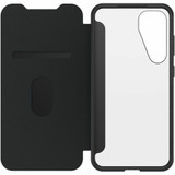 OtterBox 77-97831 React Carrying Case Folio Galaxy S25+ Smartphone - Black Crystal Clear/Black