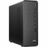 HP S01-aF2000i S01-aF2020 Desktop Computer - Intel Pentium Silver J5040 Quad-core (4 Core) - 8 GB RAM DDR4 SDRAM - 1 TB HDD - 256 GB M.2 PCI Express NVMe SSD - Mini-tower - Dark Black