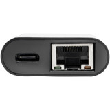 Tripp Lite USB C to Gigabit Ethernet Adapter USB Type C to Gbe PD Charging, USB Type C, USB-C, USB Type-C