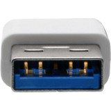Tripp Lite USB 3.0 SuperSpeed to Gigabit Ethernet NIC Network Adapter RJ45 10/100/1000 White