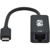 Tripp Lite USB-C to RJ45 Gigabit Ethernet Network Adapter (M/F) - USB 3.2 Gen 1, 2.5 Gbps Ethernet