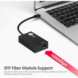 SIIG USB-C to SFP Gigabit Ethernet Adapter