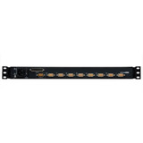 Tripp Lite NetDirector 8-Port 1U Rack-Mount Console KVM Switch with 19-in. LCD + 8 PS2/USB Combo Cables