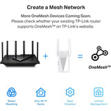 TP-Link RE715X Dual Band IEEE 802.11 a/b/g/n/ac/ax 2.35 Gbit/s Wireless Range Extender - Indoor