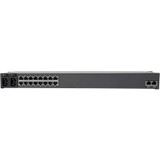 Tripp Lite 16-Port Console Server, USB Ports (2) - Dual GbE NIC, 4 Gb Flash, Desktop/1U Rack, TAA Device Server