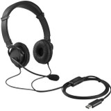 Kensington Classic Headset with Mic and Volume Control - 3.5mm - Black