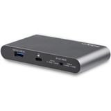 StarTech.com USB C Dock - 4K Dual Monitor DisplayPort Docking Station - 100W Power Delivery Passthrough, GbE, 2x USB-A - Multiport Adapter
