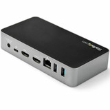 StarTech.com USB-C Dock - Dual Monitor 1080p HDMI Laptop Docking Station - 60W Power Delivery - 1x USB-C, 3x USB-A, GbE - Mac & Windows