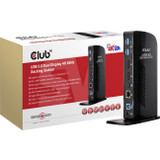 Club 3D USB 3.0 Dual Display 4K 60Hz Docking Station
