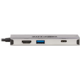 Tripp Lite USB-C Dock 4K HDMI USB 3.2 Gen 1 USB-A Hub GbE Memory Card 100W PD Charging