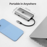 SIIG USB-C to HDMI with LAN Hub & PD 100W Adapter