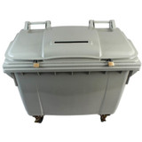 HSM 4 Wheel Secure Collection Cart