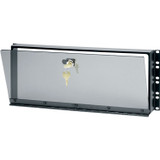 Middle Atlantic Security Cover with Hinged Plexi Door - Fixed - 4RU