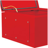 Tripp Lite SmartRack Outdoor Industrial Enclosure with Lock - NEMA 4, Surface Mount, Metal Construction, 18 x 18 x 10 in., Red