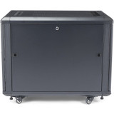 StarTech.com 12U 36in Knock-Down Server Rack Cabinet with Casters