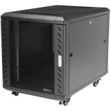 StarTech.com 12U 36in Knock-Down Server Rack Cabinet with Casters