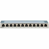 Tripp Lite Cat6a STP Patch Panel, 12 Ports, DIN Rail or Wall Mount, TAA