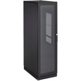 Black Box ClimateCab NEMA 12 Server Cabinet with 12000-BTU AC - 42U, M6 Rails, 230V