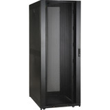 Tripp Lite 48U SmartRack Wide Standard-Depth Rack Enclosure Cabinet with doors side panels & shock pallet packaging