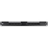 TRENDnet 16-Port Cat5/5e Unshielded Patch Panel, TC-P16C5E, Wallmount or Rackmount, 1U 19" , 100Mhz Connection, Ethernet/Fast Ethernet/Gigabit Ethernet (1000Base-T), Cat3/Cat4/Cat5 Compatible