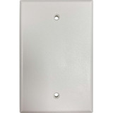 Tripp Lite Safe-IT Blank Wall Plate, Antibacterial, Ivory Matte, TAA