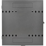 Tripp Lite SmartRack 4U Low-Profile Vertical-Mount Switch-Depth Wall-Mount Rack Enclosure Cabinet