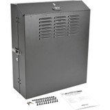 Tripp Lite SmartRack 4U Low-Profile Vertical-Mount Switch-Depth Wall-Mount Rack Enclosure Cabinet