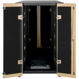 Tripp Lite 24U Soundproof Rack Enclosure Server Cabinet Quiet Acoustic