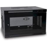 Tripp Lite 6U Wall Mount Rack Enclosure Server Cabinet w/ Door & Side Panels